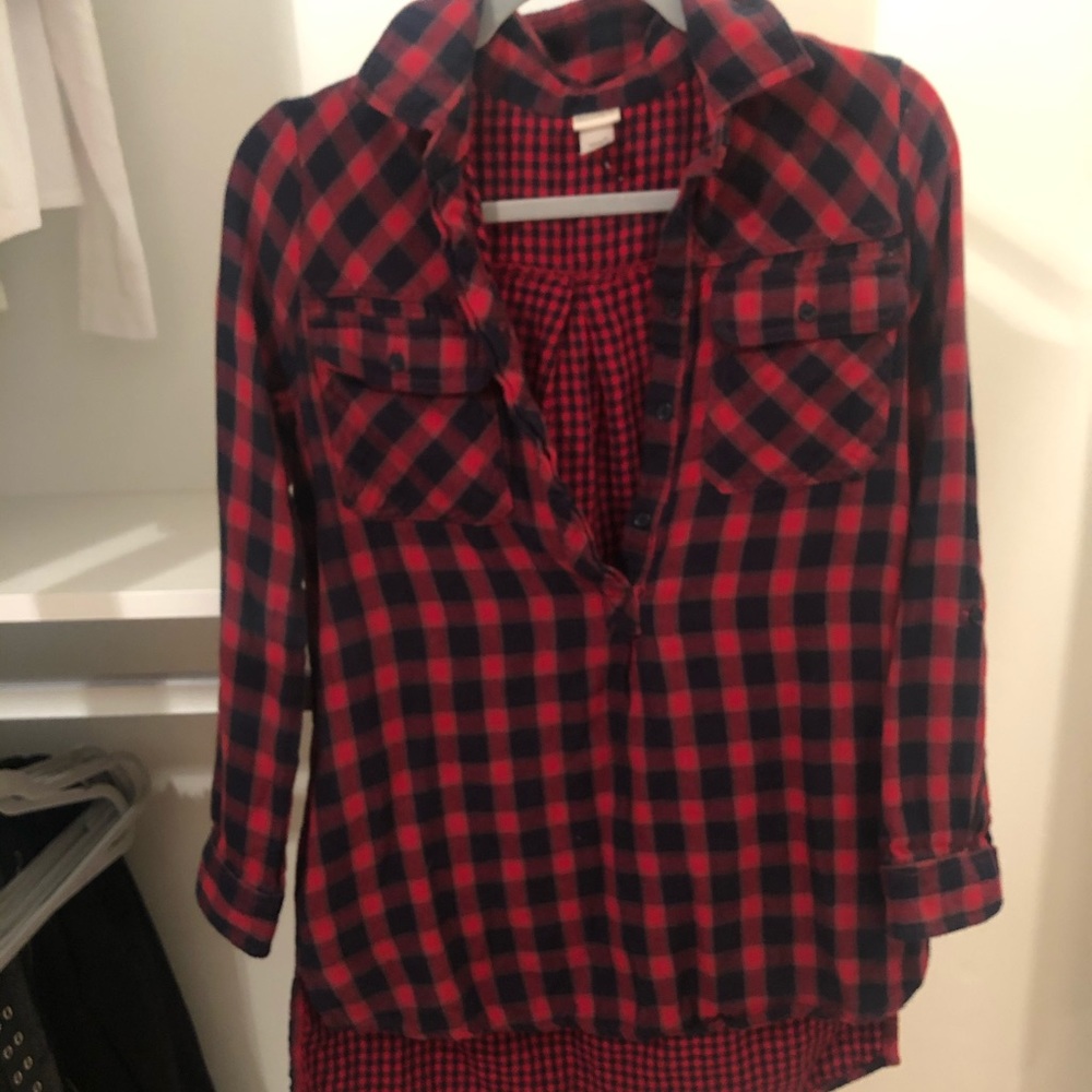Canyon river blues flannel